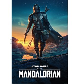 Plakát - Star Wars The Madalorian (Nightfall)