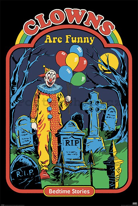 Plakát - Steven Rhodes (Clowns Are Funny)