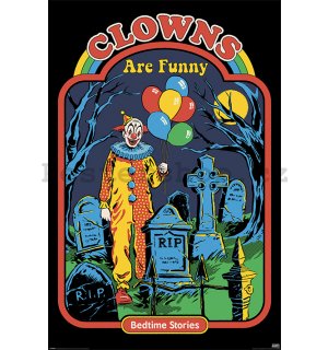 Plakát - Steven Rhodes (Clowns Are Funny)