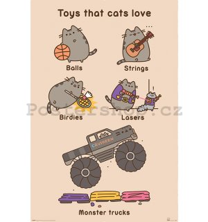 Plakát - Pusheen (Toys For Cats)