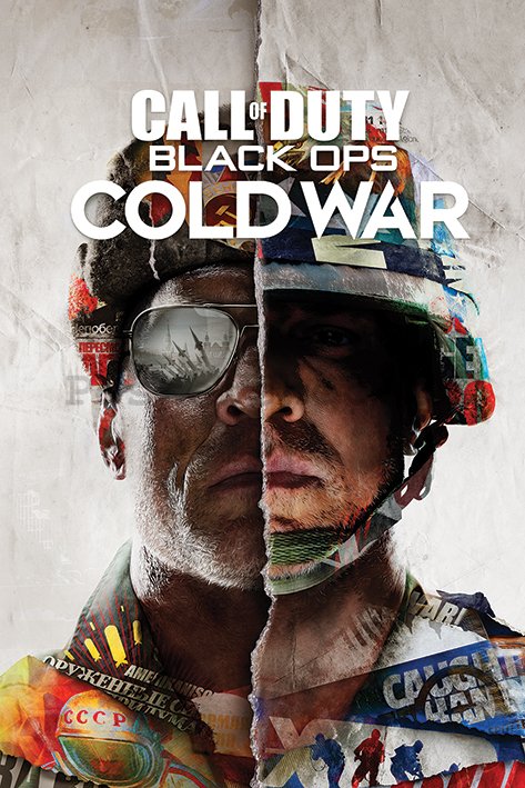 Plakát - Call Of Duty Cold War (Split)