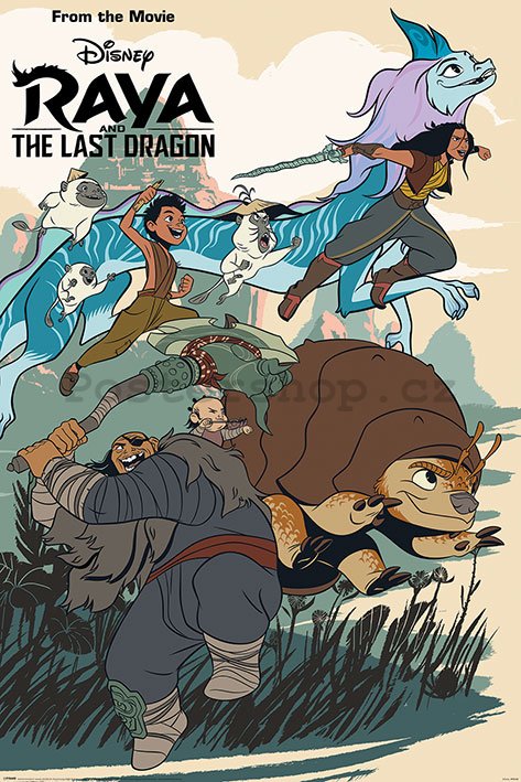 Plakát - Raya And The Last Dragon (Jump Into Action)