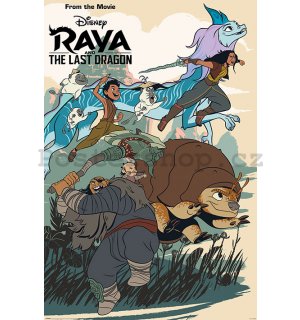 Plakát - Raya And The Last Dragon (Jump Into Action)