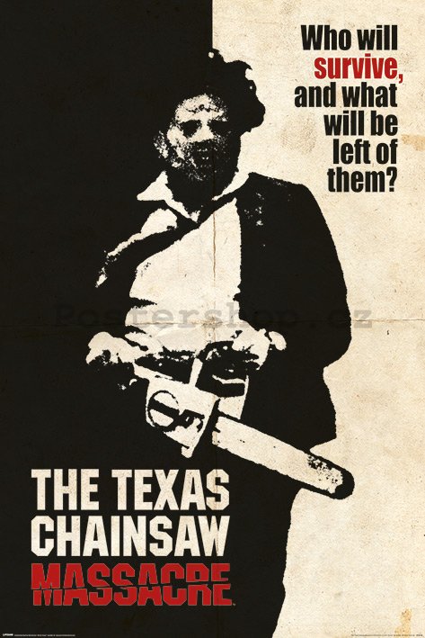 Plakát - Texas Chainsaw Massacre (Who Will Survive?)