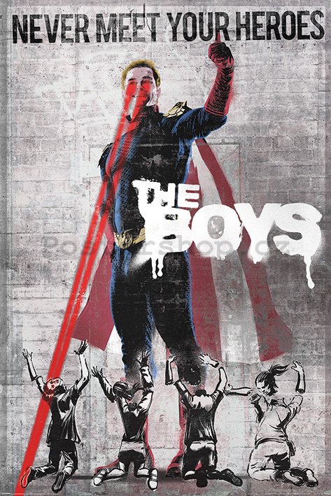 Plakát - The Boys Homelander Stencil
