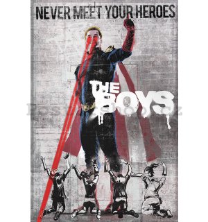 Plakát - The Boys Homelander Stencil