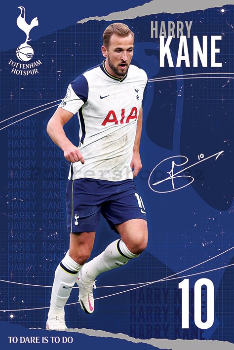 Plakát - Tottenham (Kane)