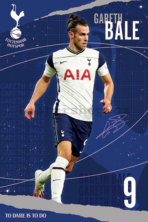 Plakát - Tottenham (Bale)