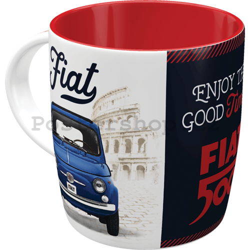 Hrnek - Fiat 500 (Enjoy The Good Times)
