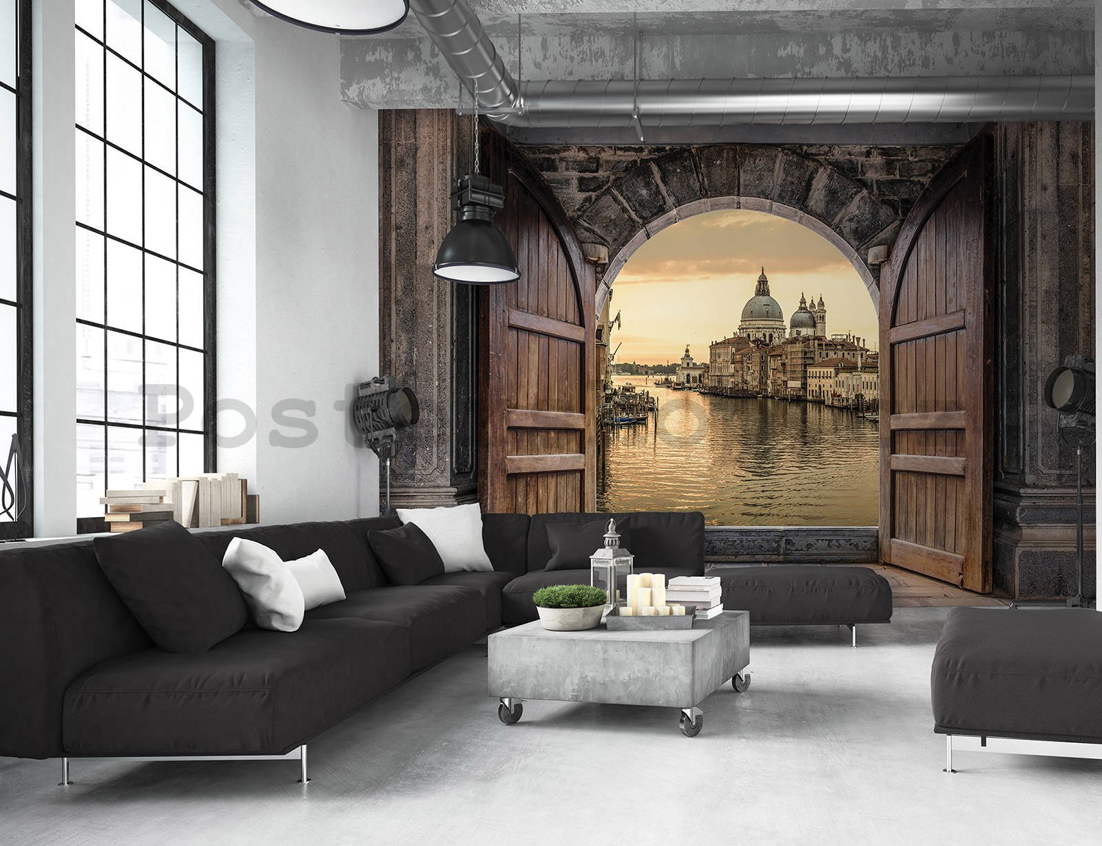 Fototapeta vliesová: Brána do Benátek - 254x184 cm