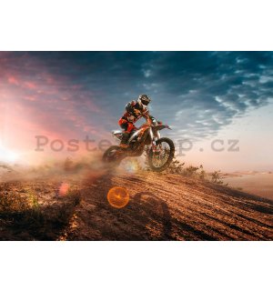 Fototapeta vliesová: Motocross - 152,5x104 cm