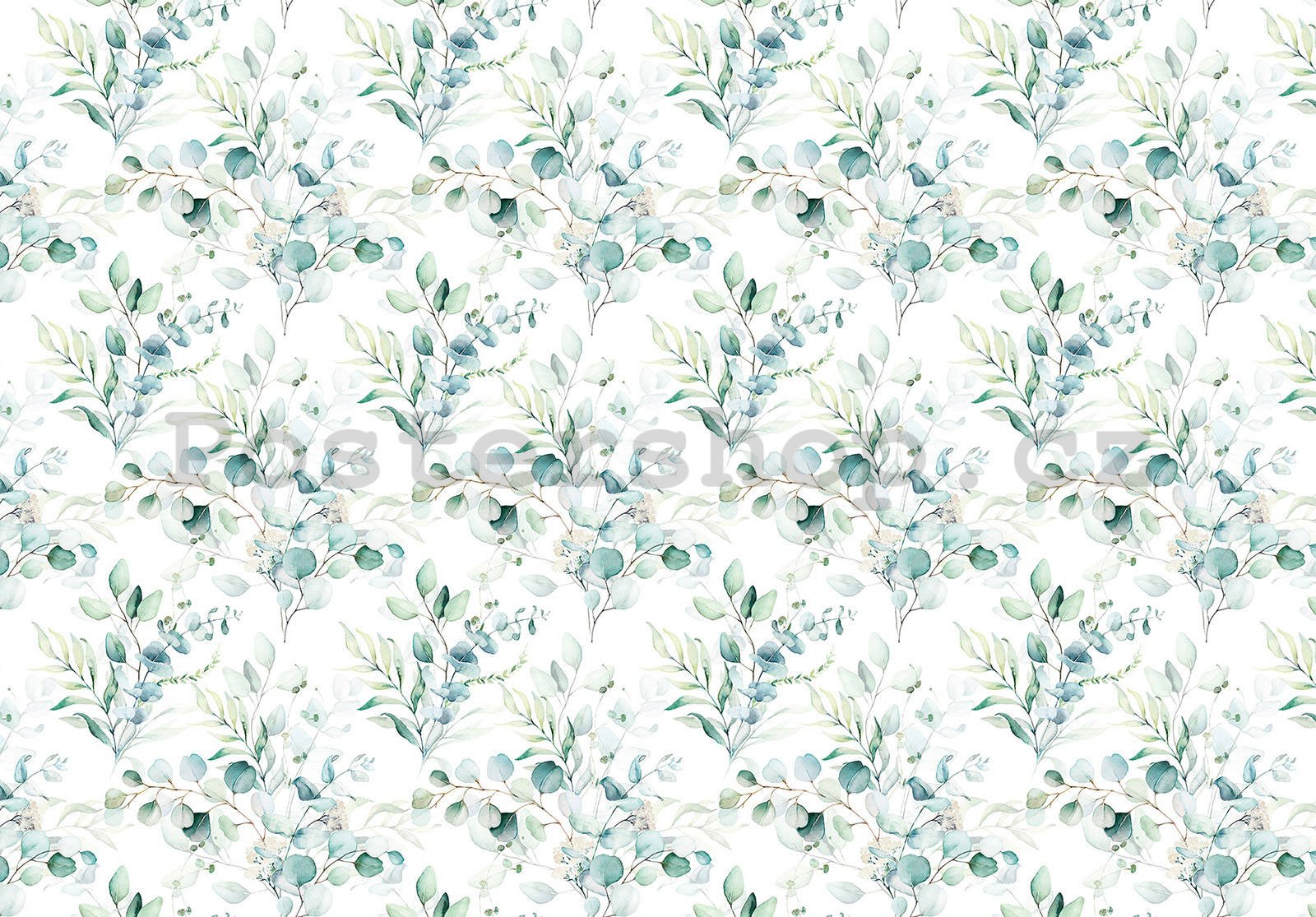 Fototapeta vliesová: Květinová textura - 416x254 cm