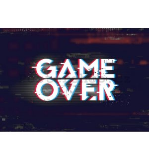 Fototapeta vliesová: Game Over - 416x254 cm