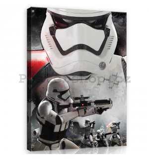 Obraz na plátně: Star Wars Stormtrooper (First Order) - 100x75 cm