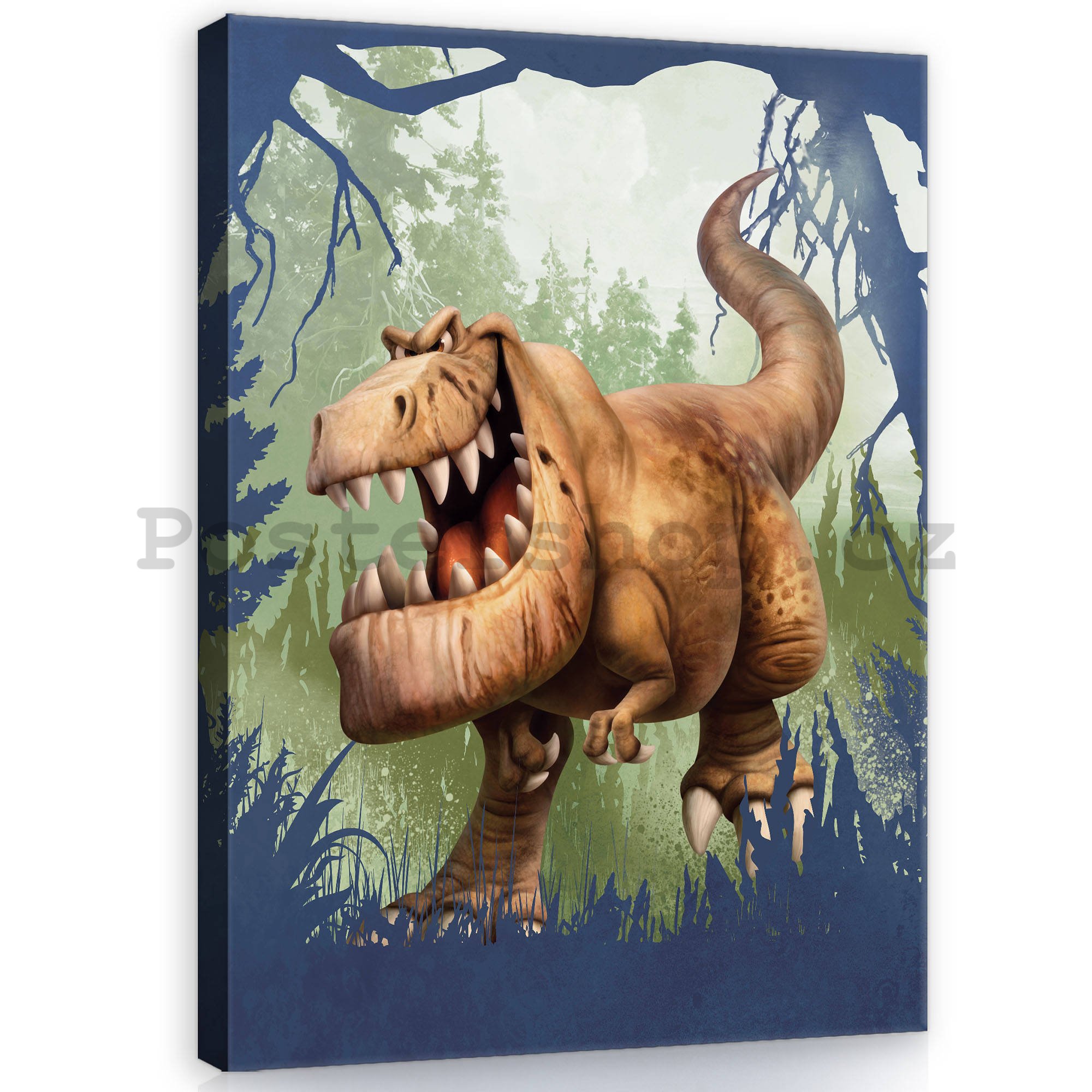 Obraz na plátně: Hodný dinosaur Butch (1) - 75x100 cm