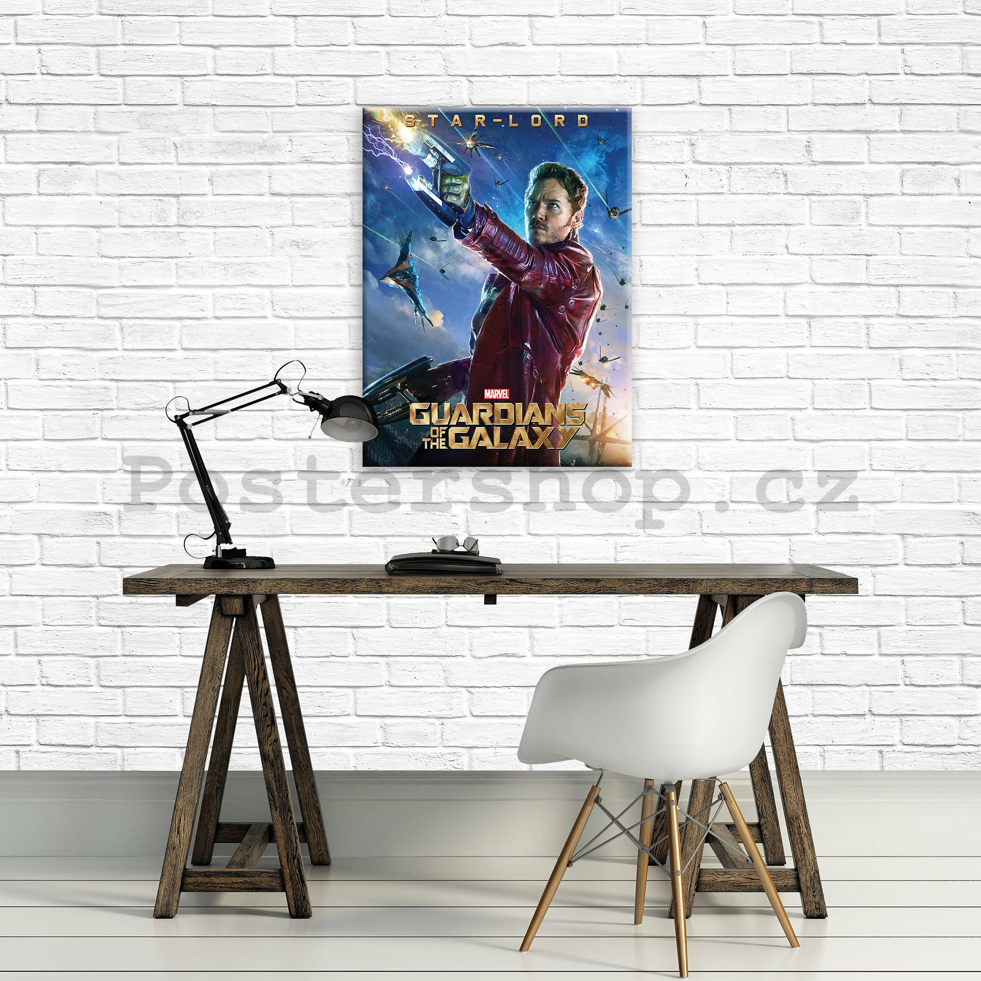 Obraz na plátně: Guardians of The Galaxy Star-Lord - 60x80 cm