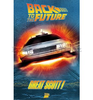 Plakát - Back to the Future (Great Scott!)