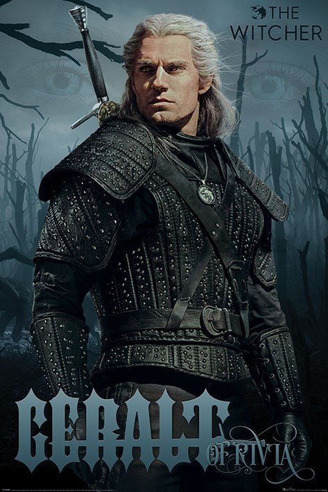 Plakát - Zaklínač, The Witcher (Geralt of Rivia)