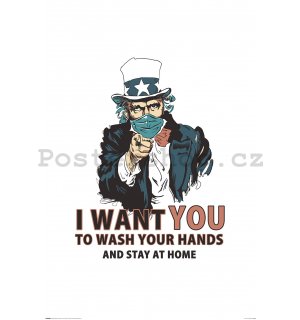 Plakát - Vincent Trinidad (Wash Your Hands)