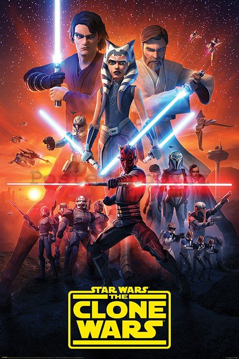 Plakát - Star Wars: The Clone Wars (The Final Season)