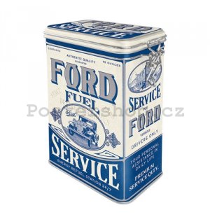 Plechová dóza s klipem - Ford Fuel Service