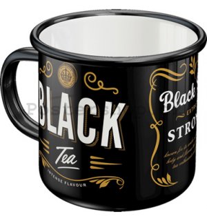 Plechový hrnek - Black Tea