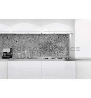 Samolepící omyvatelná tapeta za kuchyňskou linku - Beton, 180x60 cm