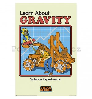 Plakát - Staven Rhodes, Learn About Gravity