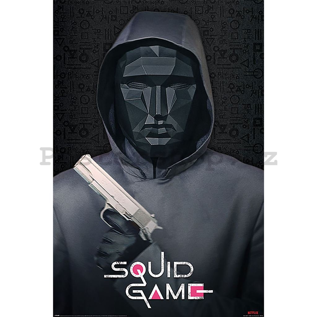 Plakát - Squid Game (Mask Man)