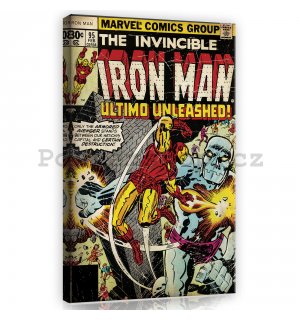 Obraz na plátně: The Invincible Iron Man Ultimo Unleashed - 40x60 cm