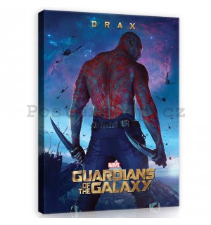 Obraz na plátně: Guardians of The Galaxy Drax - 40x60 cm