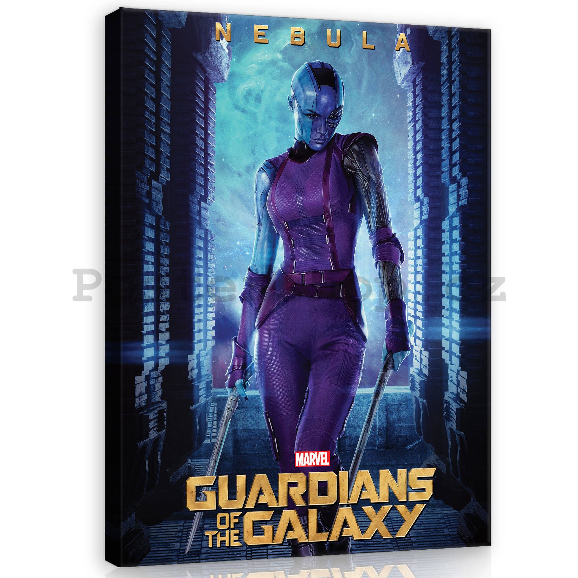Obraz na plátně: Guardians of The Galaxy Nebula - 40x60 cm