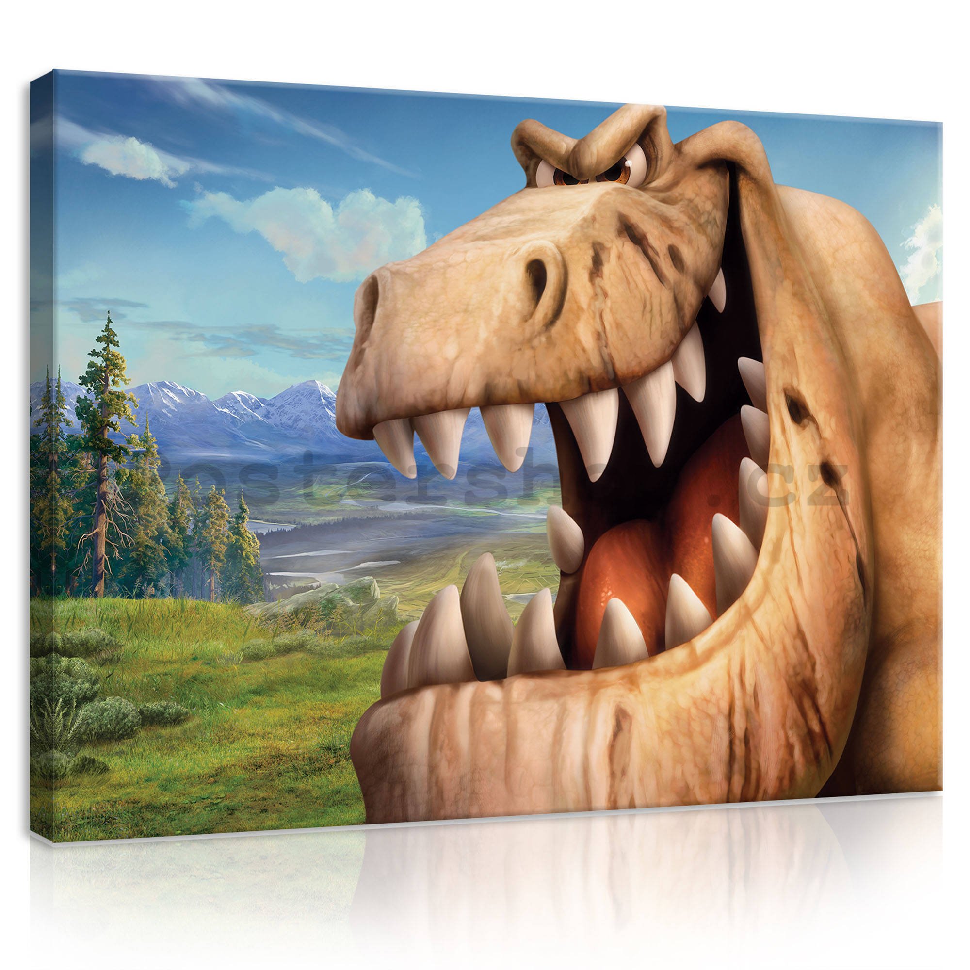 Obraz na plátně: Hodný dinosaur Butch (4) - 60x40 cm