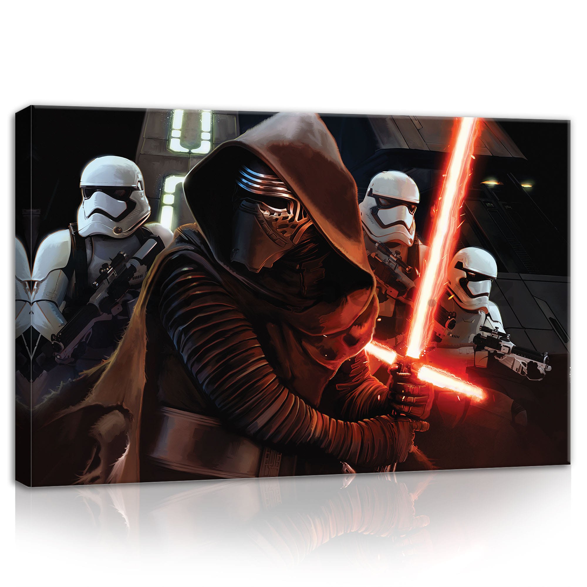 Obraz na plátně: Star Wars Dark Lord Kylo Ren - 60x40 cm