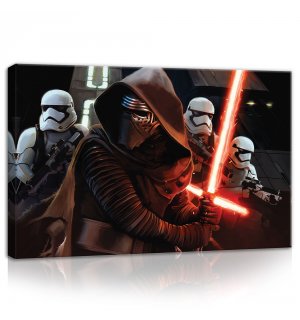 Obraz na plátně: Star Wars Dark Lord Kylo Ren - 60x40 cm