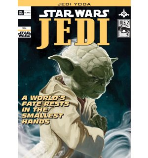 Obraz na plátně: Star Wars Jedi Yoda - 50x70 cm
