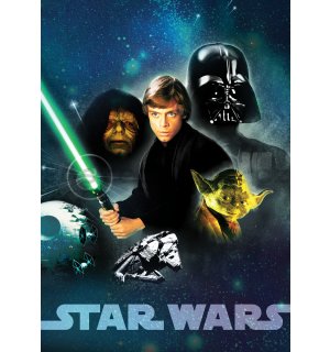 Obraz na plátně: Star Wars Return of the Jedi - 50x70 cm