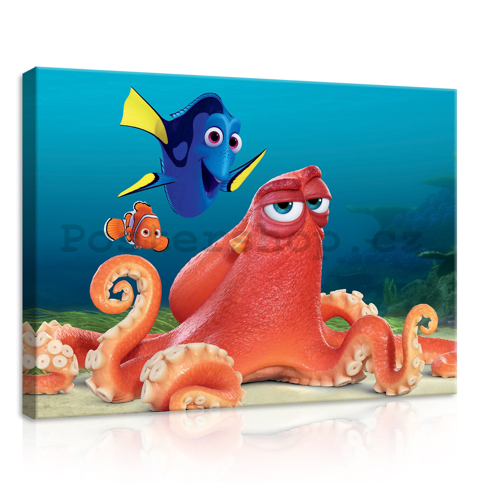 Obraz na plátně: Hledá se Nemo (Hank) - 35x25 cm
