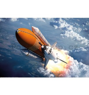 Plakát: Startující raketoplán (1)