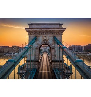 Plakát: Széchenyiho řetězový most, Budapešť