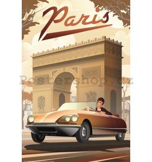 Plakát: Paris (Art Deco)