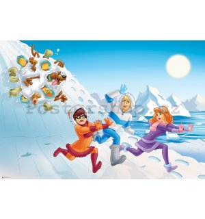 Fototapeta: Scooby-Doo (sněhová koule) - 368x254 cm