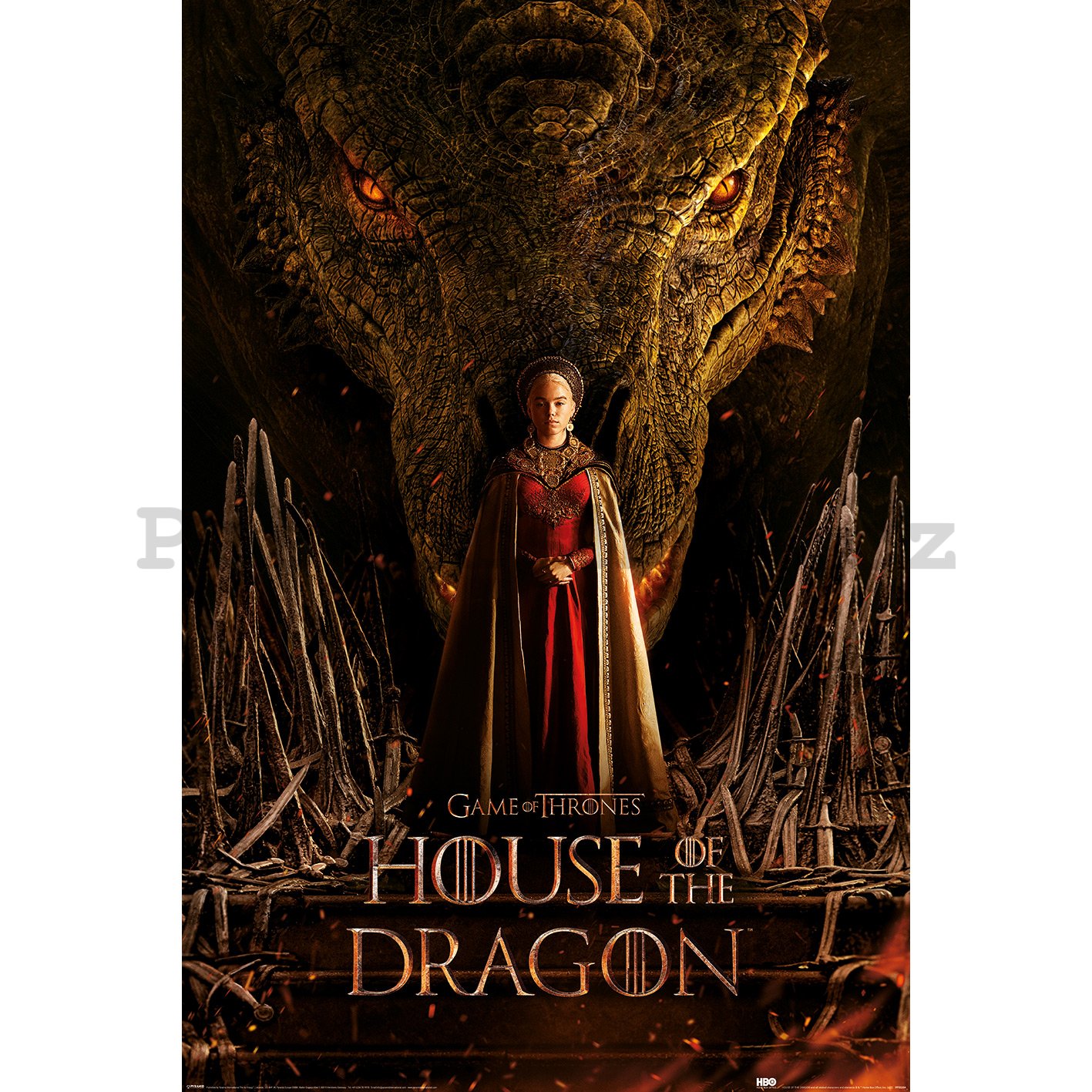 Plakát - House of the Dragon (Dragon Throne)