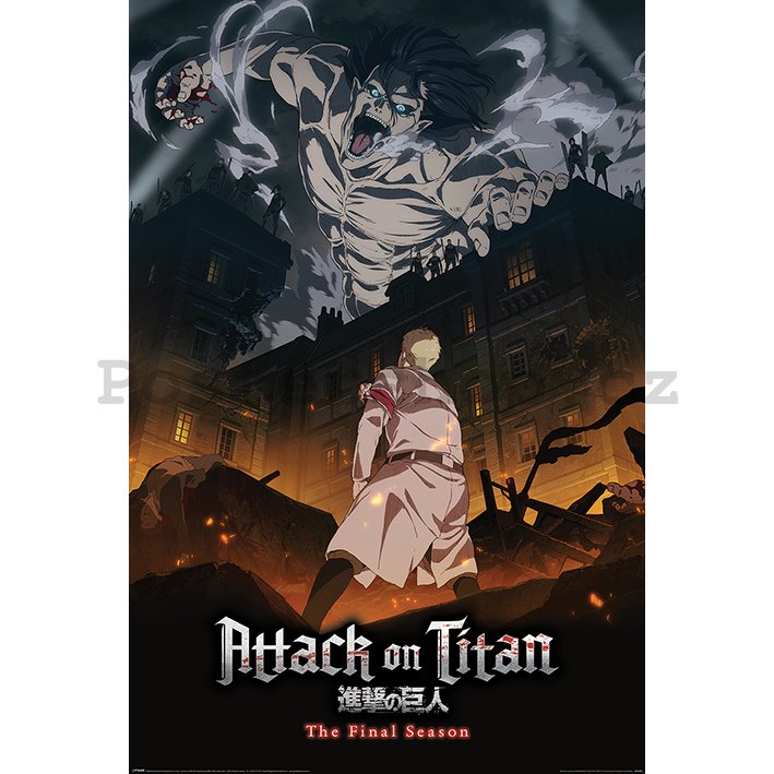 Plakát - Attack on Titan S4 (Eren Onslaught)
