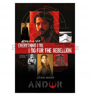 Plakát - Star Wars Andor (For The Rebellion)