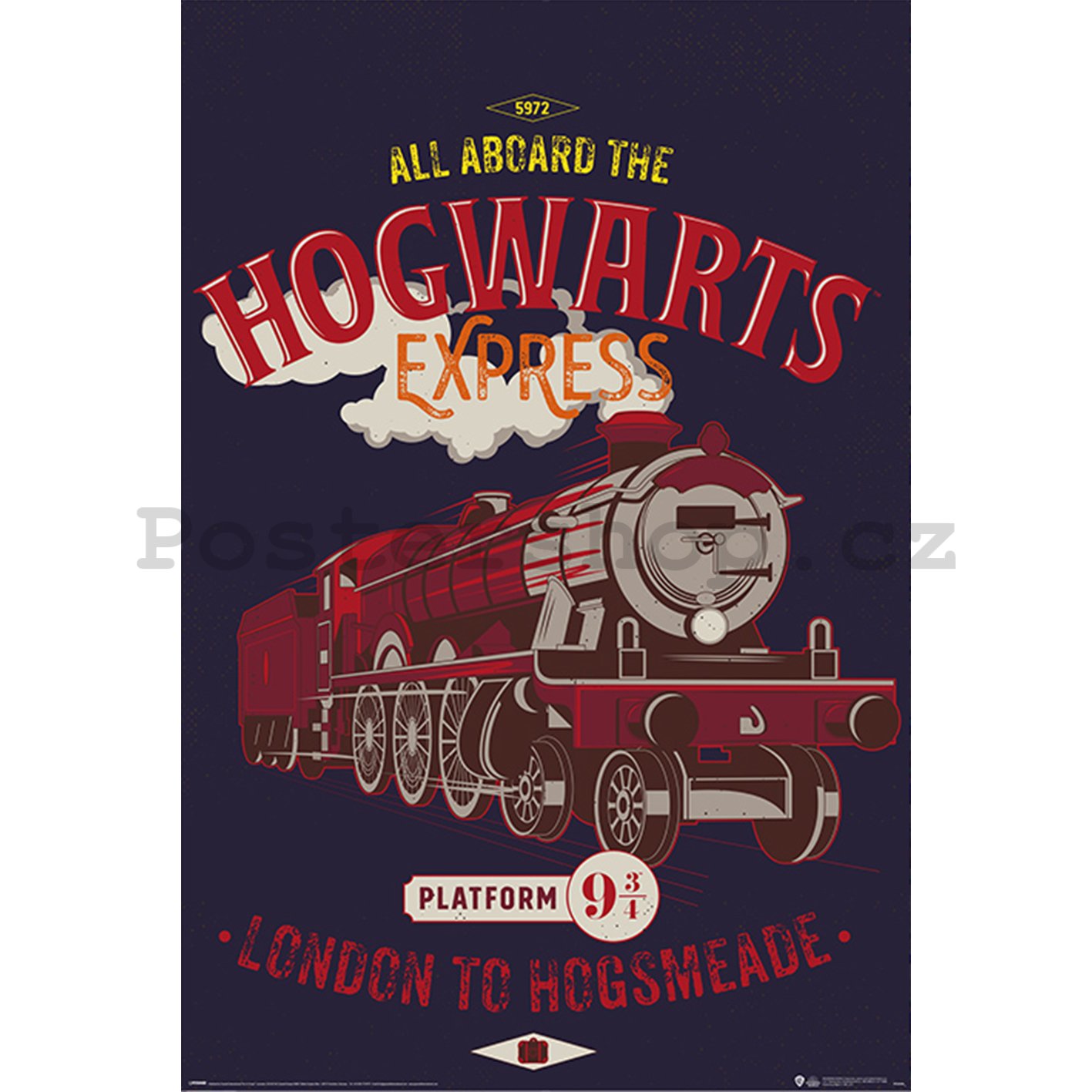 Plakát - Harry Potter (Magical Motors)