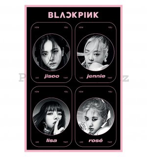 Plakát - Black pink (How you like that)