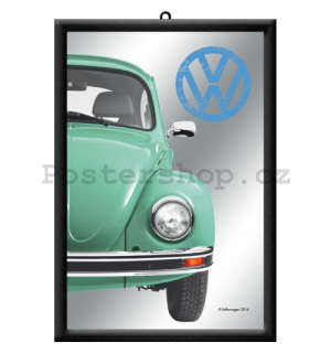 Zrcadlo - VW Beatle (tyrkysový)