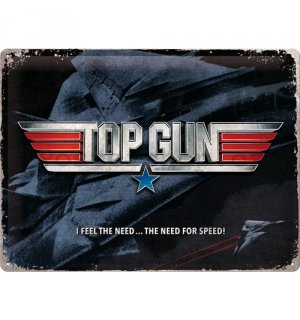Plechová cedule: Top Gun The Need for Speed - 40x30 cm
