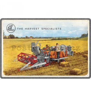 Plechová cedule: Claas The Harvest Specialists - 30x20 cm